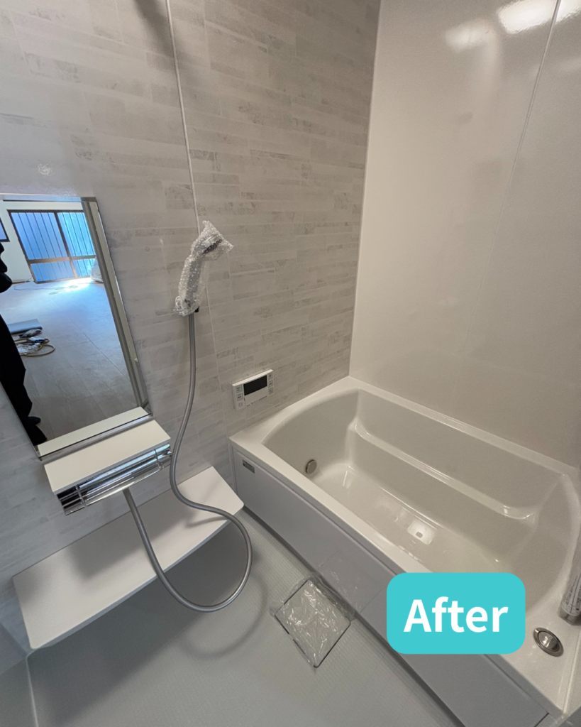 お風呂リフォーム施工後