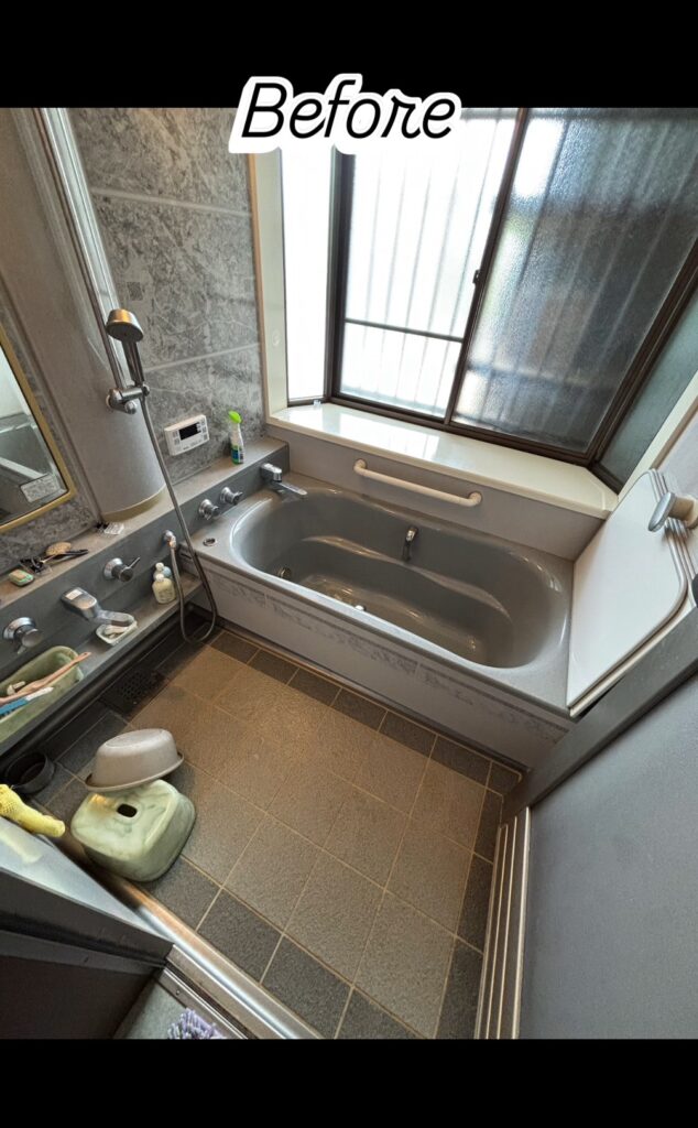 浴室リフォーム施工前