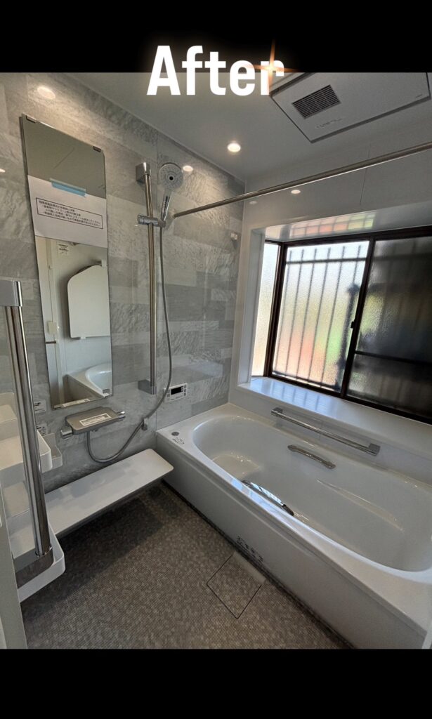 浴室リフォーム施工後